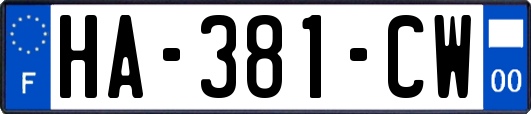 HA-381-CW