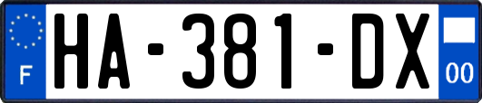 HA-381-DX