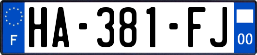 HA-381-FJ