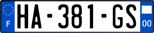 HA-381-GS