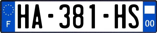HA-381-HS