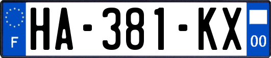 HA-381-KX