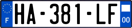 HA-381-LF