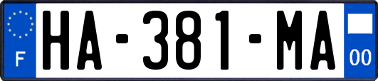 HA-381-MA
