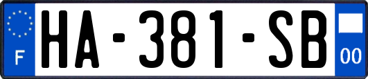 HA-381-SB