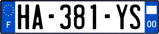 HA-381-YS