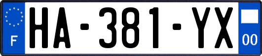 HA-381-YX
