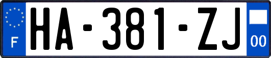 HA-381-ZJ