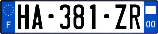 HA-381-ZR