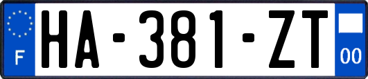 HA-381-ZT