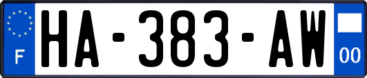 HA-383-AW