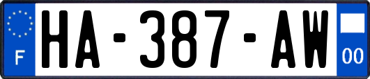 HA-387-AW