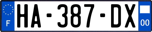 HA-387-DX