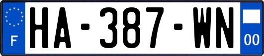 HA-387-WN
