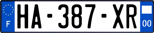 HA-387-XR