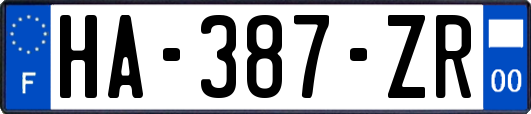 HA-387-ZR