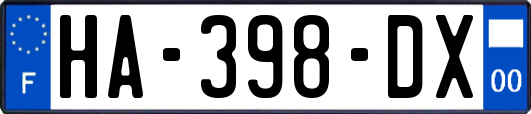 HA-398-DX