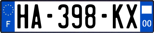 HA-398-KX
