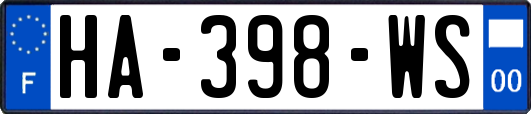 HA-398-WS