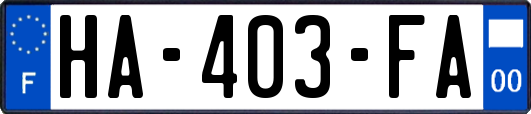 HA-403-FA