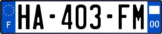 HA-403-FM