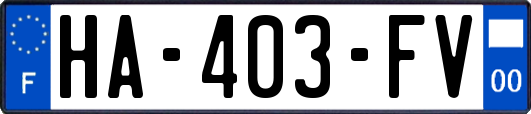 HA-403-FV