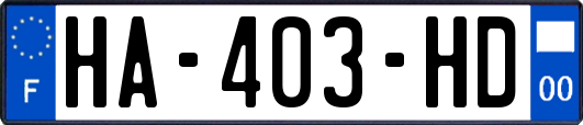 HA-403-HD