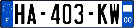 HA-403-KW