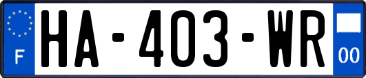 HA-403-WR