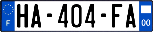 HA-404-FA