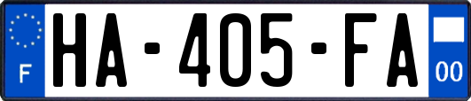 HA-405-FA