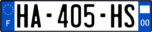 HA-405-HS
