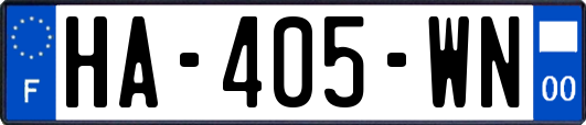 HA-405-WN
