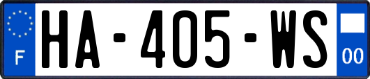 HA-405-WS