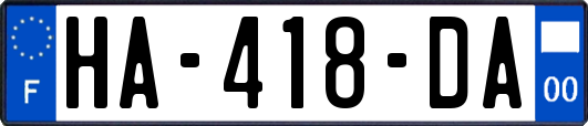 HA-418-DA