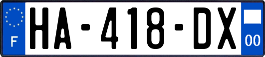 HA-418-DX