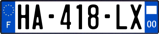 HA-418-LX