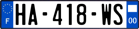 HA-418-WS