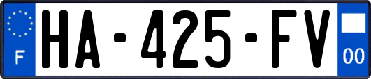 HA-425-FV