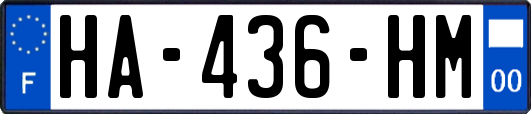 HA-436-HM