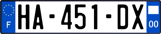 HA-451-DX