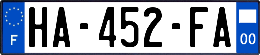 HA-452-FA