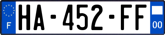 HA-452-FF