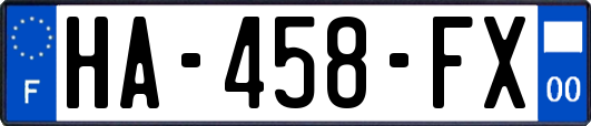 HA-458-FX