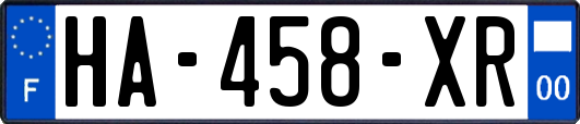 HA-458-XR