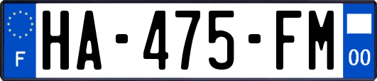 HA-475-FM