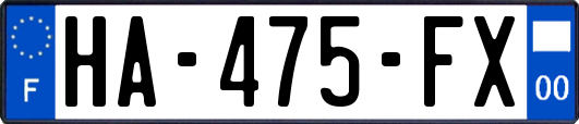 HA-475-FX