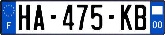 HA-475-KB