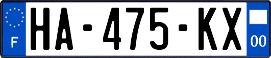 HA-475-KX