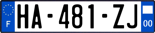 HA-481-ZJ